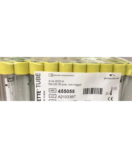 Пробірка з цитратом натрія 9 мл ACD-A (Greiner Bio-One)
