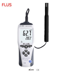 Професійний термо-гігрометр Flus ET-951W (0-100%; від -35 ° с до + 100 ° с) з виносним датчиком, DEW, WB