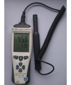 Професійний термо-гігрометр Flus ET-951W (0-100%; від -35 ° с до + 100 ° с) з виносним датчиком, DEW, WB