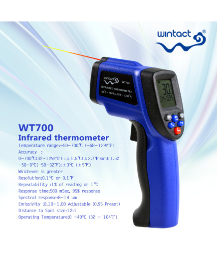 Пірометр Wintact WT700, Кейс