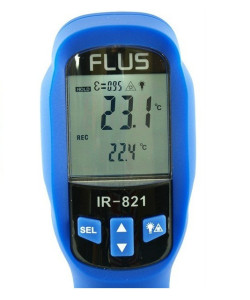 Пірометр FLUS IR-821 з термопарою К-типу 30:1