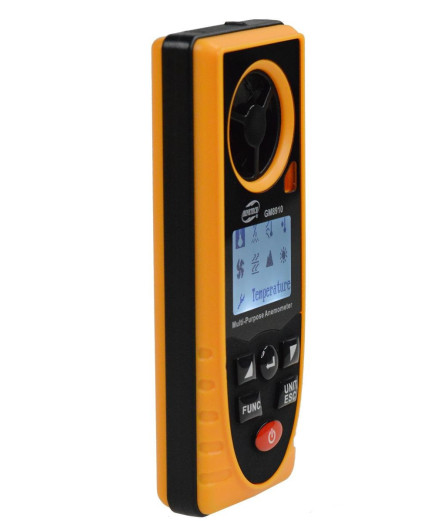 Багатофункціональний анемометр Benetech GM8910 (6 до 1)