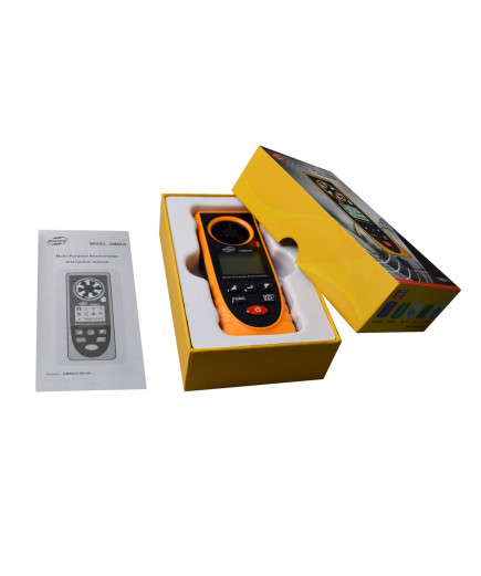 Багатофункціональний анемометр Benetech GM8910 (6 до 1)