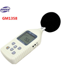 Професійний цифровий шумомір Benetech GM1358 (SR5814) (30 - 130dB) AC/DС вихід. У кейсі
