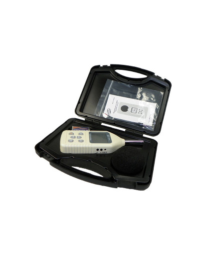 Професійний цифровий шумомір Benetech GM1358 (SR5814) (30 - 130dB) AC/DС вихід. У кейсі