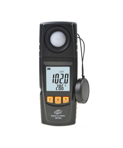 Люксметр Benetech GM1020 (0-200 000 Lx) з USB-інтерфейсом і повертається фотодатчиком. У Кейсі.