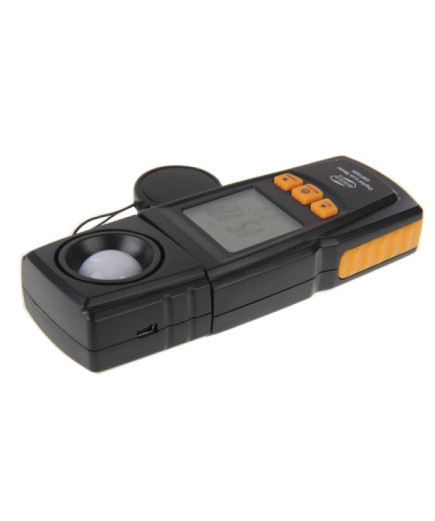 Люксметр Benetech GM1020 (0-200 000 Lx) з USB-інтерфейсом і повертається фотодатчиком. У Кейсі.