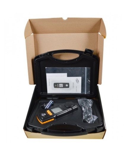 Люксметр Benetech GM1020 (0-200 000 Lx) з USB-інтерфейсом і повертається фотодатчиком. У Кейсі.