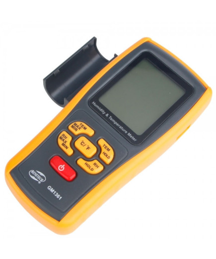 Термо-гігрометр Benetech GM1361 (0-100%; -10℃ - 50℃; Термопара До-типу: -30℃ - 1000℃) DW, Wet