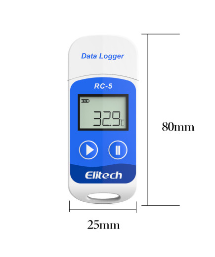 Реєстратор температури Elitech RC-5 (Великобританія) (-30 ° C - + 70 ° C)
