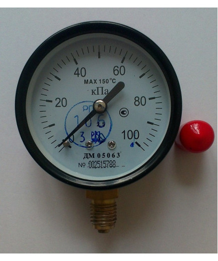 Манометр ДМ 05063 100 кПа ТУ.У 33.2 - 14307481-031:2005