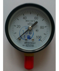 Манометр ДМ 05063 100 кПа ТУ.У 33.2 - 14307481-031:2005