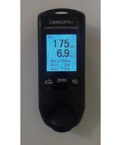 Товщиномір лакофарбових покриттів CM8802FN+ Fe/NFe (Діапазон: 0 – 1250 um; Похибка: ±3%)