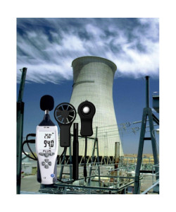 Flus ET-965 5 в 1: шумомір, анемометр, термометр, люксметр і гігрометр