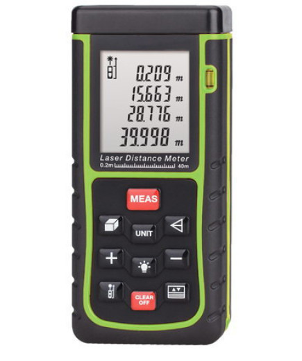 Професійний Лазерний Далекомір HAMMER DSL 40 (SR40WE) (0.02 м до 40.0 м)