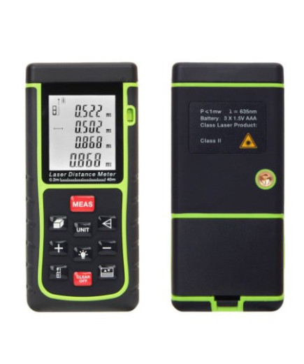 Професійний Лазерний Далекомір HAMMER DSL 40 (SR40WE) (0.02 м до 40.0 м)