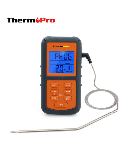 Термометр для м'яса ThermoPro TP-06S (від -9 до +250°C) з виносним датчиком
