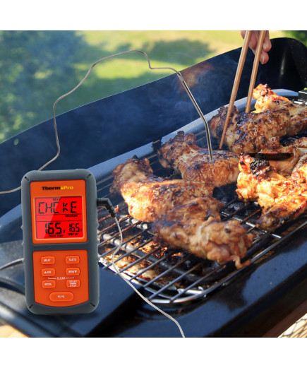 Термометр для м'яса ThermoPro TP-06S (від -9 до +250°C) з виносним датчиком