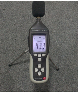 Професійний цифровий шумомір Voltcraft SL-451