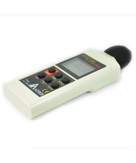 Цифровий шумомір AZ 8928 (40 - 130dB) з калібруванням діапазону вимірювань