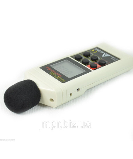 Цифровий шумомір AZ 8928 (40 - 130dB) з калібруванням діапазону вимірювань