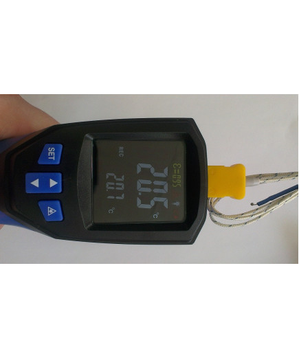 Пірометр FLUS IR-835 з термопарою К-типу (-50 ° с до +1370℃)