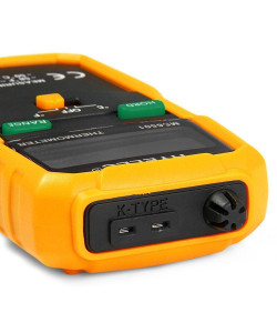 Цифровий термометр HYELEC MS6501 з термопарою К-типу (від -50°C до +750°C) і датчиком температури повітря