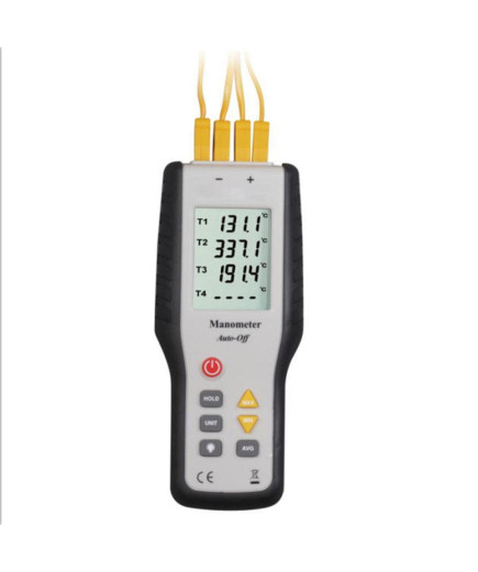 Канальний термометр Xintest HT-9815 (від -200 до +1372 °C) з термопарою К-типу