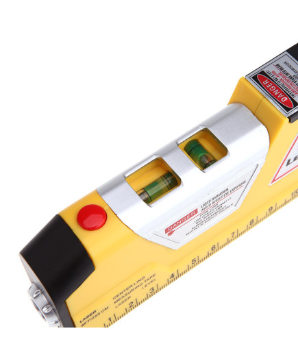 Лазерний рівень EASY FIX Laser Level Pro PR0 3 з вбудованою рулеткою