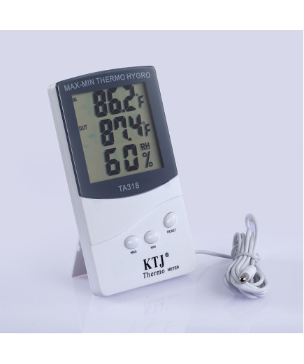 Термо-гігрометр Thermo TA318 ( 0°C... +50°C; 20%...99%) з термопарою 2 м (-50...+70°C)