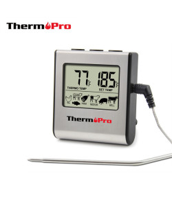 Термометр для м'яса Thermopro TP16 (0C до +300C) з таймером та магнітом