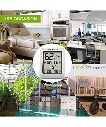 Термо-гігрометр ThermoPro TP-50 (-50°C до 70°C; 10%...99%)