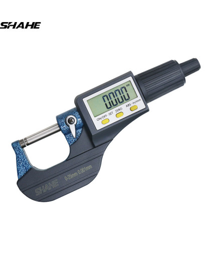 Мікрометр цифровий Shahe 0-25mm / 0-1"0.001 (5205-25)