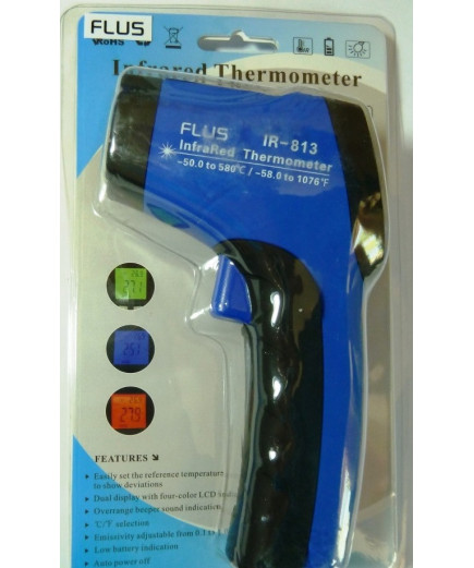 Пірометр Flus IR-813 (-50-580 ℃) EMS 0,1-1,0; DS: 13:1