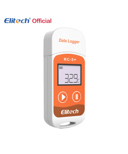 Реєстратор температури Elitech RC-5+ (Великобританія) (-30 ° C - + 70 ° C) Пам'ять 32000. PDF (ПЗ не потрібно)