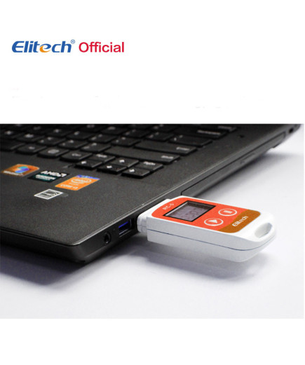 Реєстратор температури Elitech RC-5+ (Великобританія) (-30 ° C - + 70 ° C) Пам'ять 32000. PDF (ПЗ не потрібно)