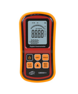 Анемометр Benetech GM8901+ (0.3-45m/s; 0-45ºC) з телескопічною ручкою