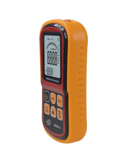 Анемометр Benetech GM8901+ (0.3-45m/s; 0-45ºC) з телескопічною ручкою