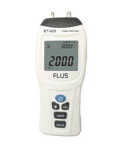 Цифровий диференціальний манометр FLUS ET-920 (0.01/13,79 кПа)