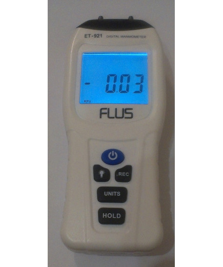 Цифровий диференціальний манометр FLUS ET-921 (0.01/±34.47 кПа)