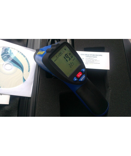 Пірометр FLUS IR-861U з ПО, Кейс (50:1)