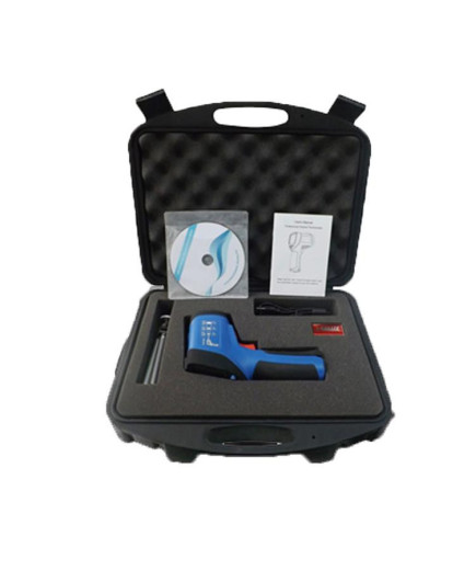 Пірометр FLUS IR-865U (-50...+1850 ºC; EMS 0,1-1,0) ПО, Кейс (50:1)
