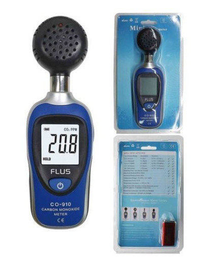 Детектор чадного газу FLUS CO-910 (0 - 1000 ppm)