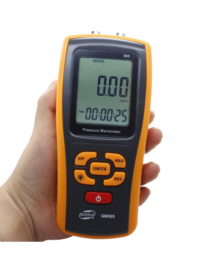 Диференціальний мікро манометр Benetech GM505