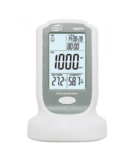 Детектор вуглекислого газу (CO2) Benetech GM8802 (від 0 до 2000 ppm)
