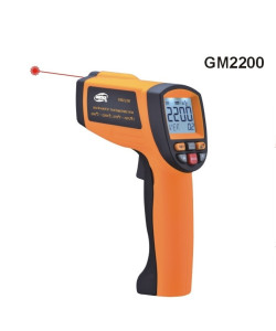 Пірометр Benetech GM2200 (від 200 до 2200 ℃; EMS 0,1-1,0), ПО, Кейс