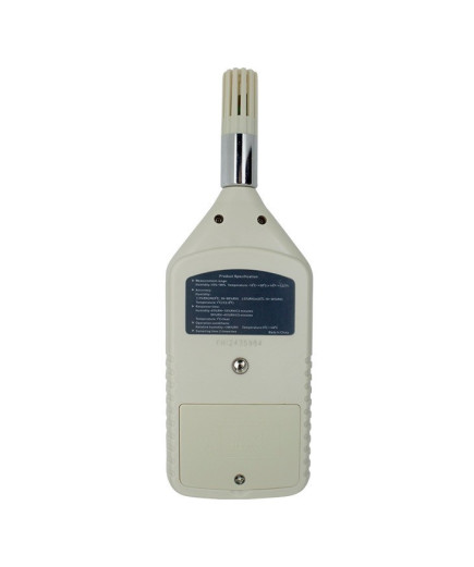 Термогігрометр Benetech GM1360A (Т: від -30 °С до 80 °С: RH:від 0 % до 100 %), USB-інтерфейс, точка роси
