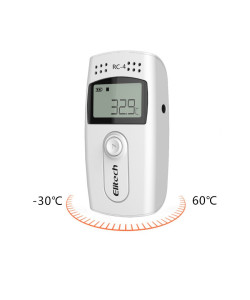 Реєстратор температури Elitech RC-4 (Великобританія) (-40 ° C - + 85 ° C) Пам'ять 16000. PDF, Word, Exel, TXT