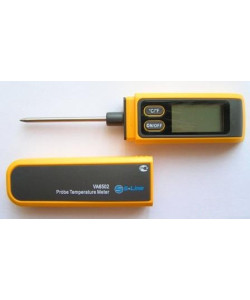 Цифровий термометр для м'яса зі щупом VA6502 (-50С ...+270 С)