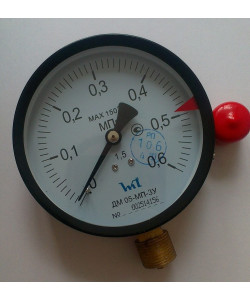 Манометр ДМ 05-МП-3У 0,6 МПа ТУ.У 33.2 - 14307481-031:2005
